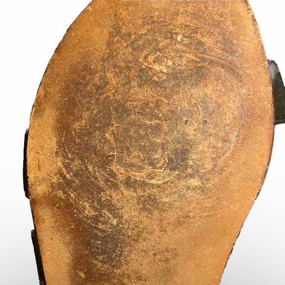 Stuart Weitzman Experience Elastic Strap Gladiator Black Sandals 7.5 Spain - Picture 3 of 7